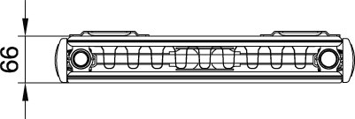 Kermi Flachheizkörper Therm X2 Verteo-Plan-PSN201600301X3K