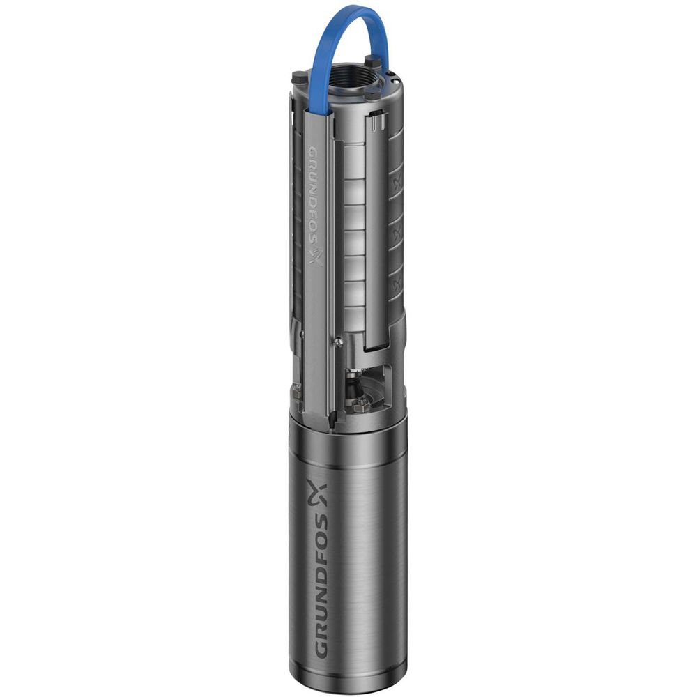 Grundfos Unterwasserpumpe SP 3A SP 3A - 15, 3 x 400 VY, vc Nickel Stahl-10001K15