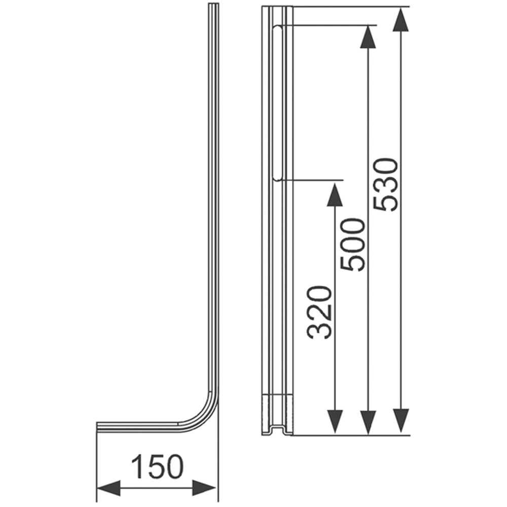 TECE Montagefüße TECEbox für TECE-box WC-Modul ohne Frontverkleidung-9030024