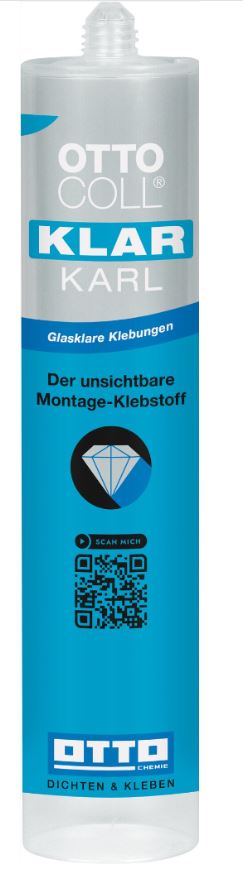 Ottocoll Klarkarl Hybrid-Polymer-Klebstoff transparent C00, 290ml-3493300