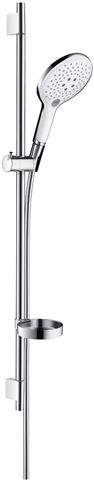 hansgrohe Raindance Select S Brauseset 150 3jet mit Brausestange 90 cm und Seifenschale Unica S Puro-27803000