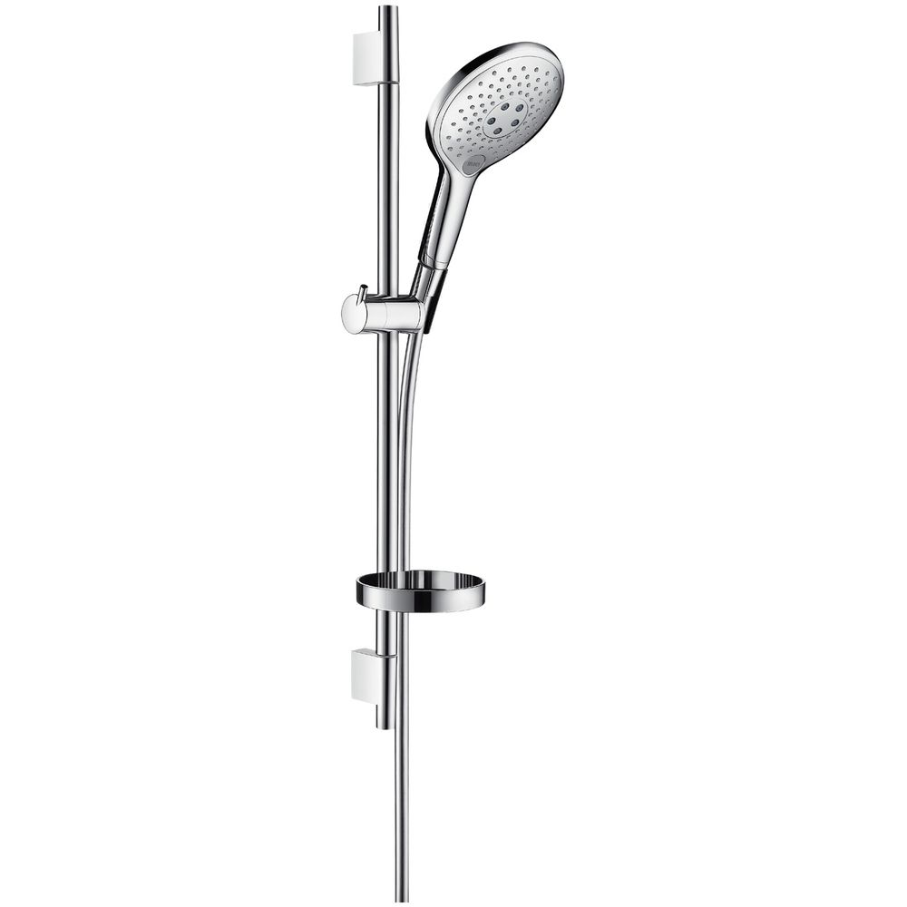 hansgrohe Brauseset Raindance Select S 150 mit 65 cm Brausestange Unica S Puro, chrom, 3jet-27802000