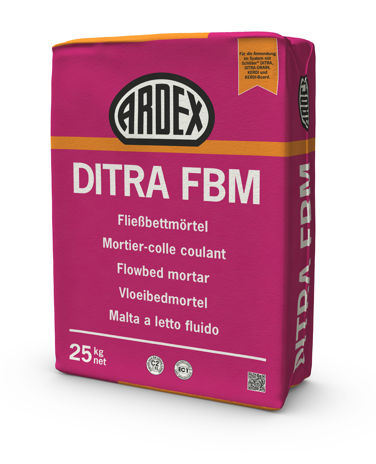 Ardex Ditra FBM Fließbettmörtel, C2 a 25 kg Sack