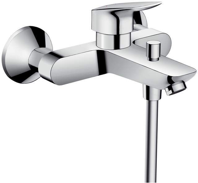 Hansgrohe Logis Einhebel-Wannenmischer Aufputz, chrom