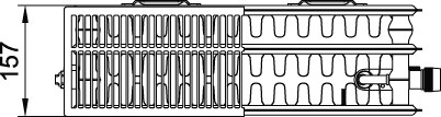 Kermi Ventilheizkörper Plan-V-PTV100300401L1K