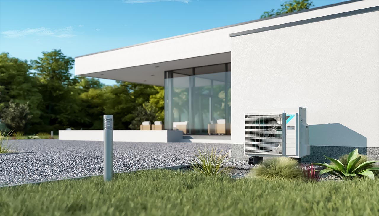 Daikin Außengerät Altherma 3 R 6 kW (Heizen/Kühlen)-ERGA06EVH