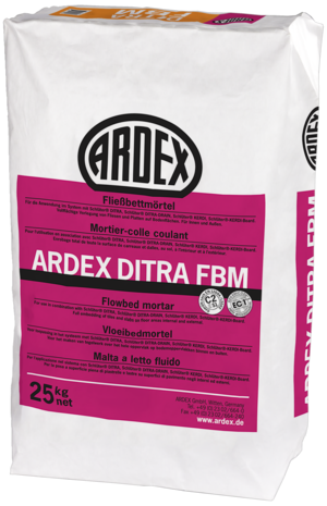 Ardex Ditra FBM Fließbettmörtel, C2 a 25 kg Sack-54205