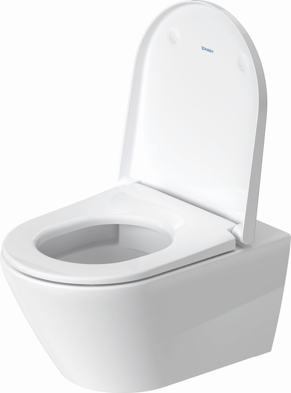 Duravit Wand-WC Set D-Neo weiß, spülrandlos 540 mm, WC-Sitz m. SoftClose, inkl. Durafix-45770900A1