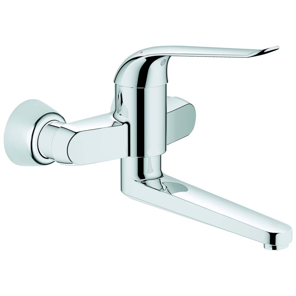 GROHE Waschtisch-Einhebelmischer Euroeco Special 1/2", Ausladung 25,7 cm, S-Anschlüsse, chrom -32773000