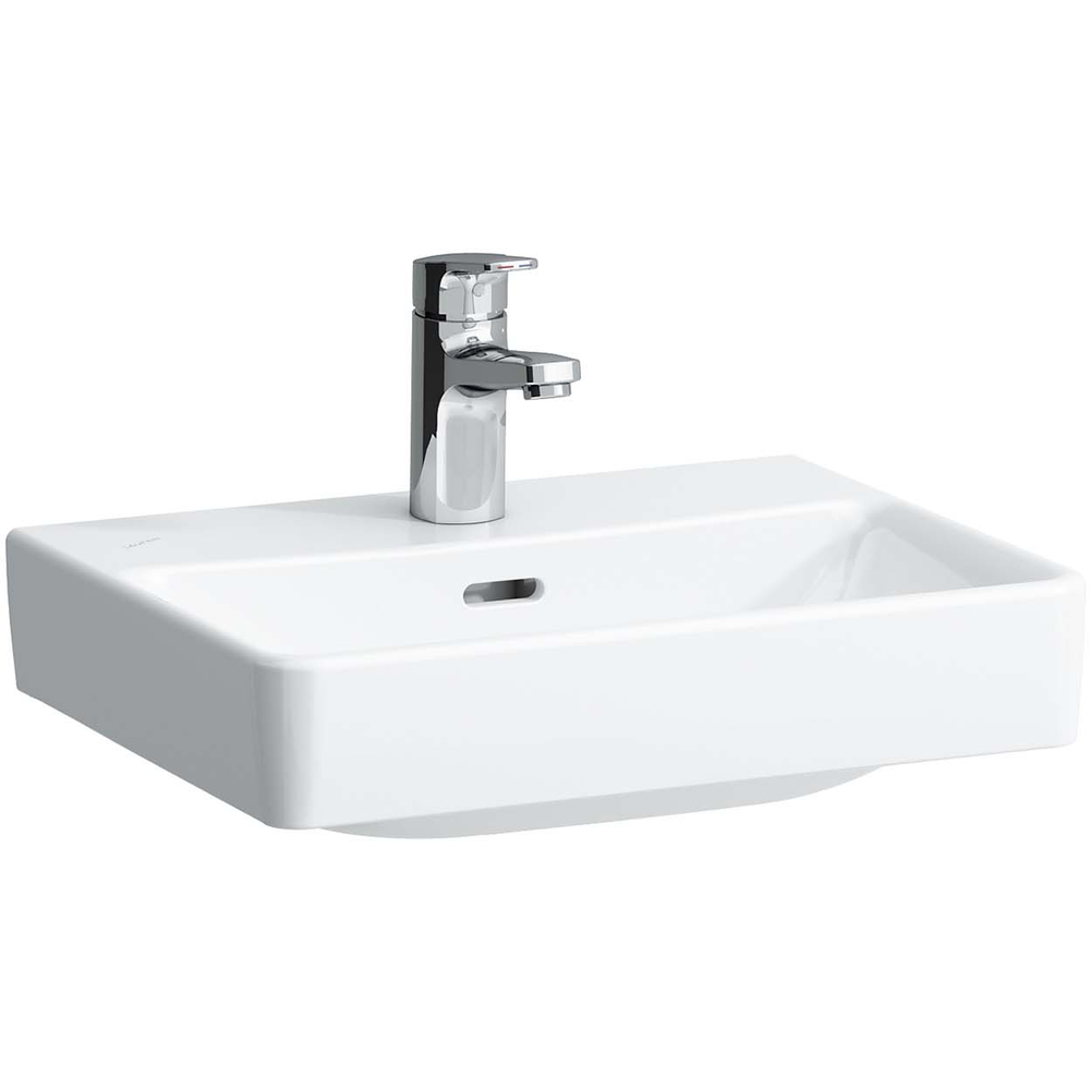 Laufen Handwaschbecken PRO S 45 x 34 cm, 1 HL, mit Überlauf, weiss