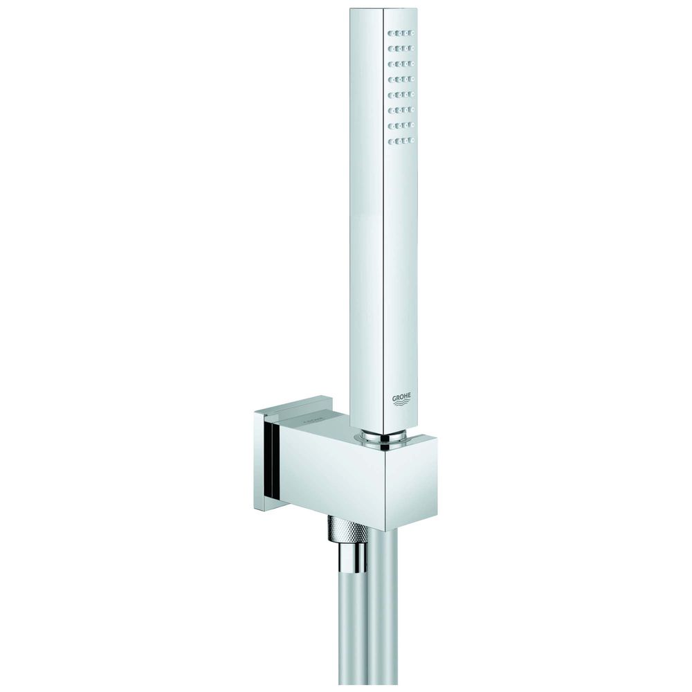 GROHE Brausegarnitur Euphoria Cube Stick mit Wandhalterset, chrom