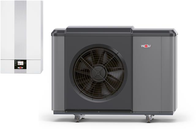 Wolf Wärmepumpe CHA-Monoblock 10 mit E-Heizelement 9 kW