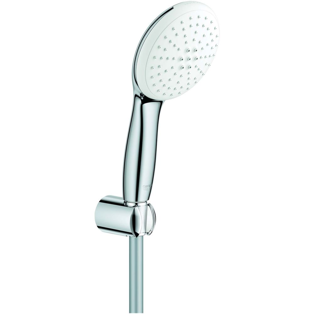 GROHE Wandhalterset Tempesta 110 27799_3, 2 Strahlarten Schlauch 1250mm, chrom-27799003