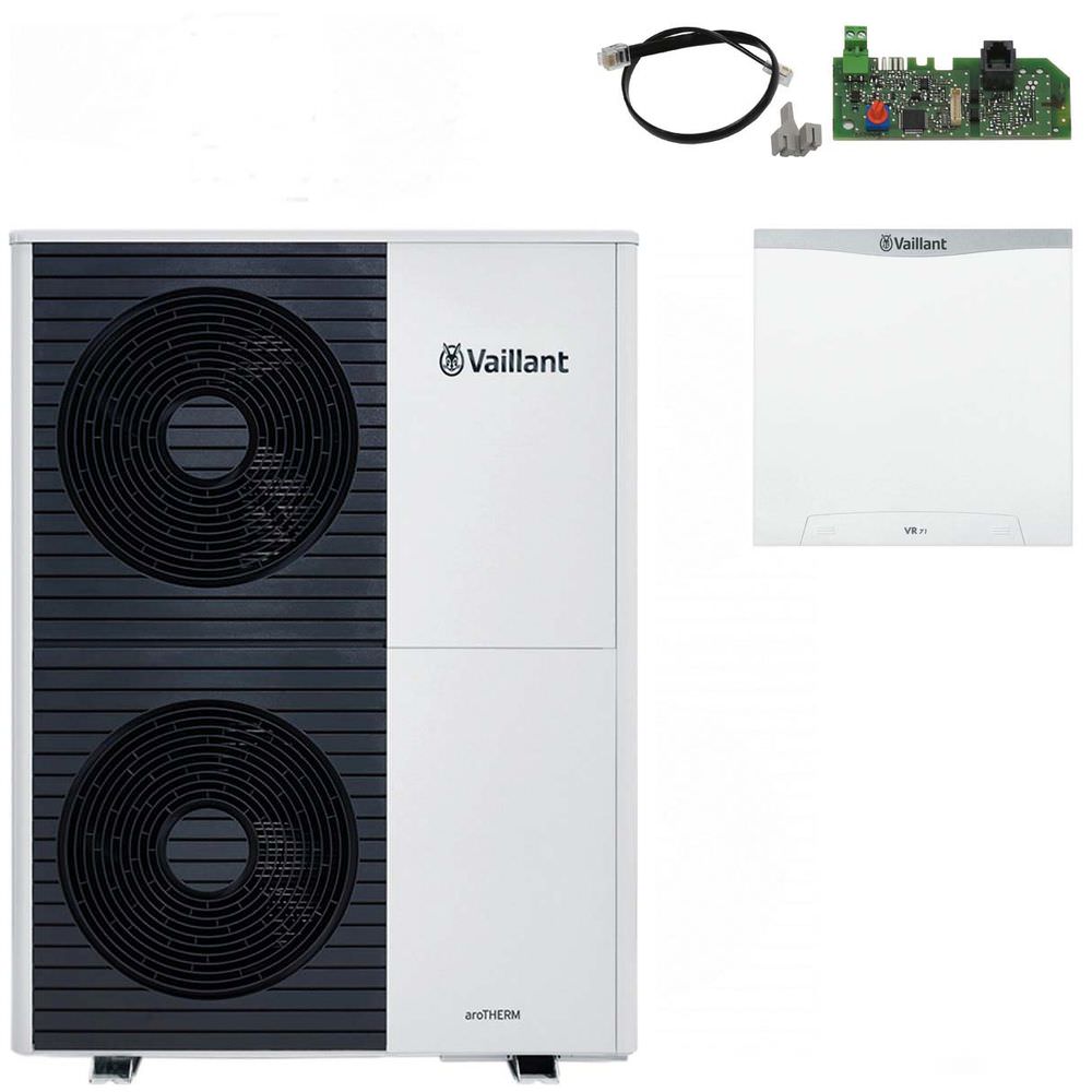 Vaillant Wärmepumpenpaket 4.053 aroTHERM plus VWL 105/6 A S2 für Hybridsystem-8000015361