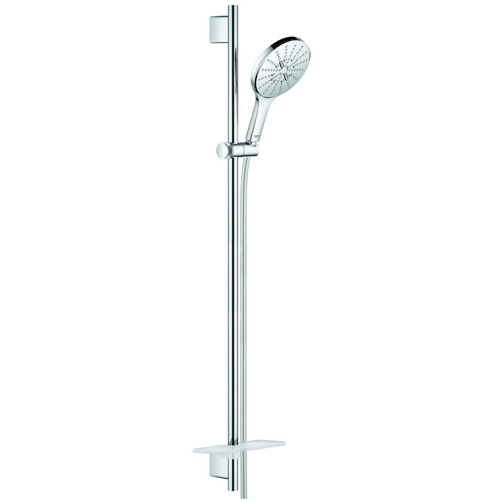 GROHE Brausegarnitur Rainshower SmartActive 150 Brausestange 90cm, 3 Strahlarten, chrom-26594000