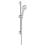 hansgrohe Brauseset Crometta 100 Vario we chrom, Unica´Croma 65 cm, Handbrause