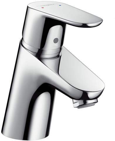 Hansgrohe Waschtisch-Einhebelmischer Focus 70 mit Ablaufgarnitur, chrom-31730000