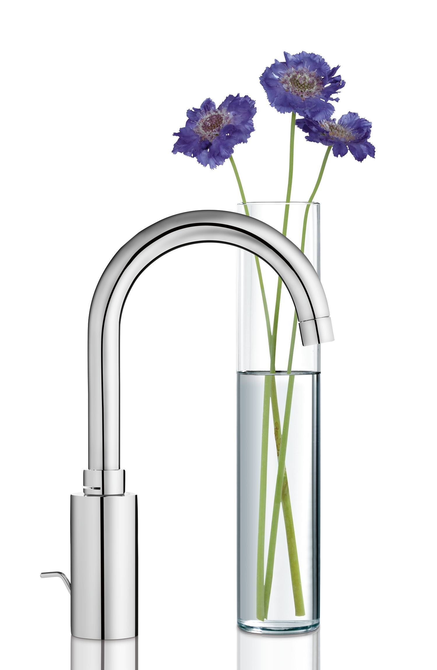 GROHE Waschtisch-Einhebelmischer Eurosmart Cosmopolitan chrom L-Size mit Ablaufgarnitur