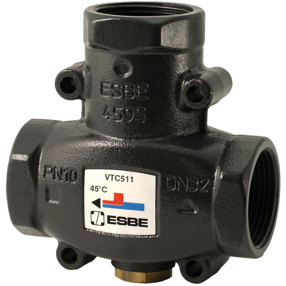 ESBE Thermisches Regelventil VTC 511, 1" IG, 60°C 