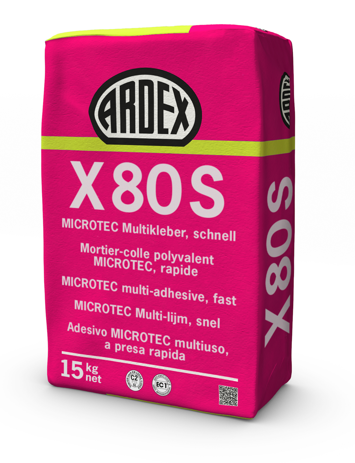 Ardex - X80S, Microtec-Multikleber á 15 kg Sack, schnell-42151