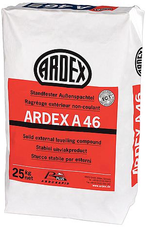 Ardex A46 standfester Außenspachtel Sack a 25 kg-53080