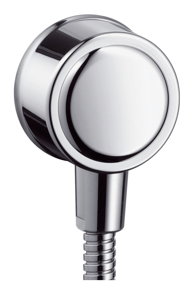 hansgrohe Schlauchanschluss Fixfit Classic DN 15, mit Rückflussverhinderer, chrom-16884000