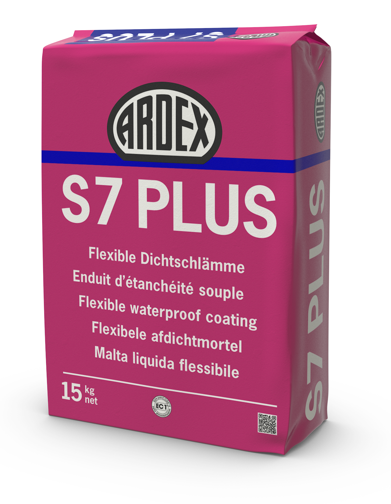 Ardex S 7 Plus flexible Abdichtung, grau, a 15 kg Sack