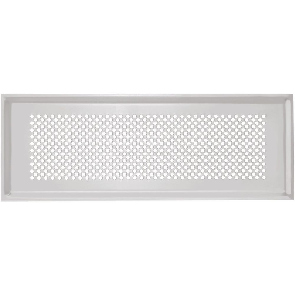 Zehnder Design-Abdeckgitter Venezia 350x130mm, Edelstahl-990322087