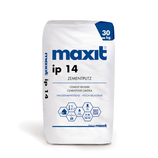 maxit ip 14 Sockel- u. Nassraumputz MG P III i. S. a 30 kg-100003