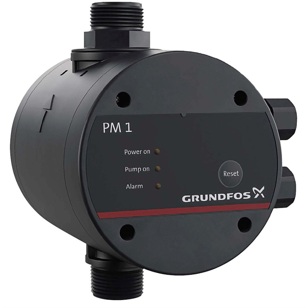 Grundfos Pressure Manager PM 1 1,5 bar Q max 5 m3/h, 230 V, 1,5 m Kabel-96848693