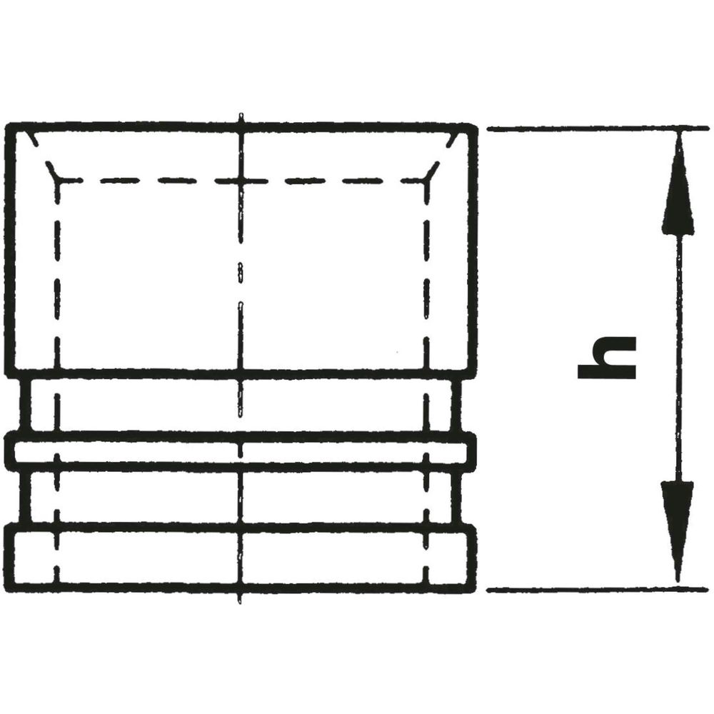 Rehau Schiebehülse RAUTHERM S 20 x 2 mm, Messing, verzinkt