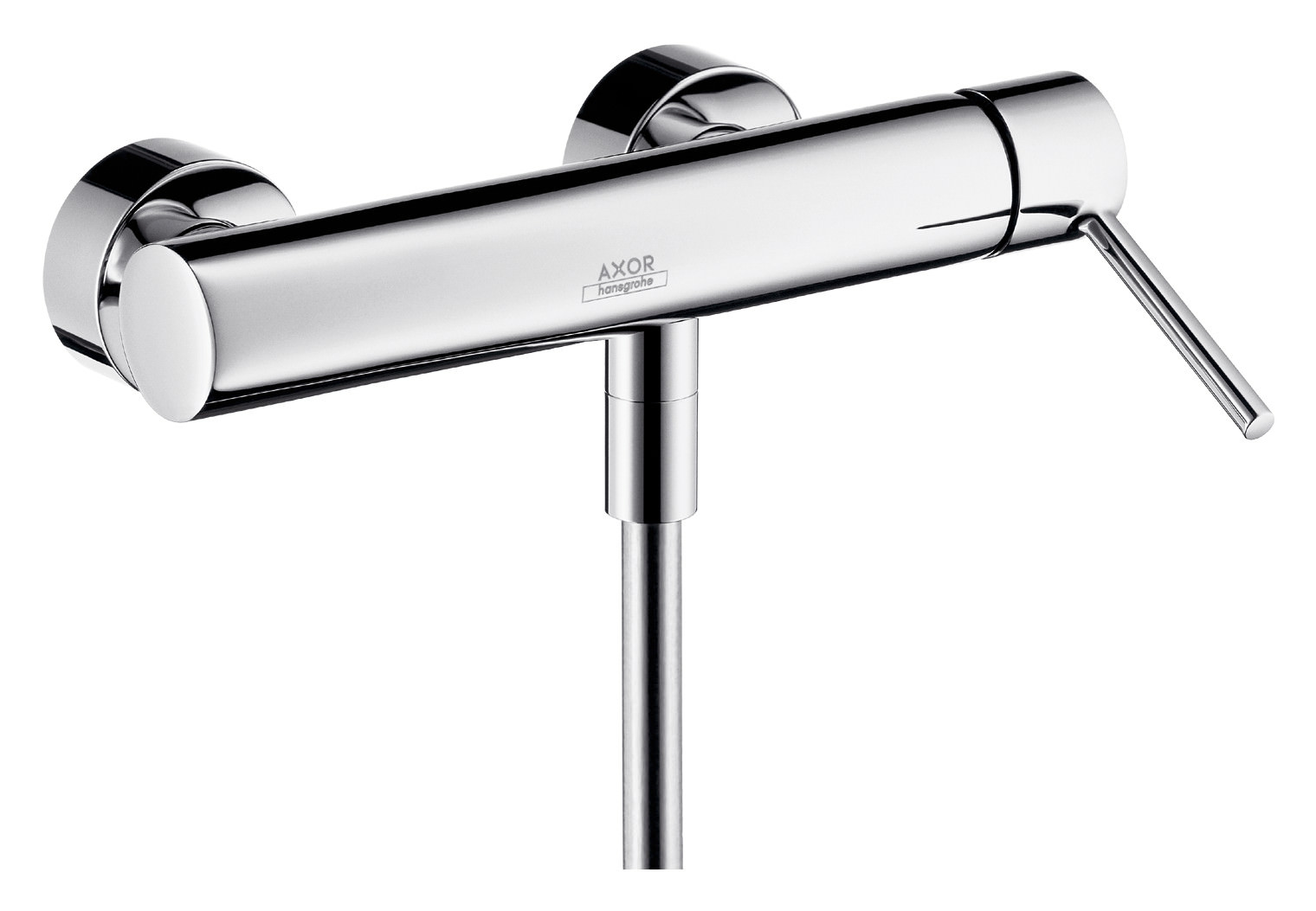 hansgrohe Brause-Einhebelmischer Axor Starck AP, mit Pingriff, chrom