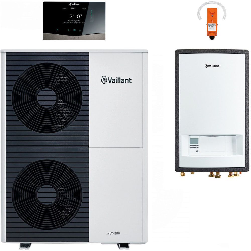 Vaillant Wärmepumpenpaket 4.0105 aroTHERM Split VWL 125/5 AS S2 mit Hydraulikstation VWL 127/5 IS-8000017309