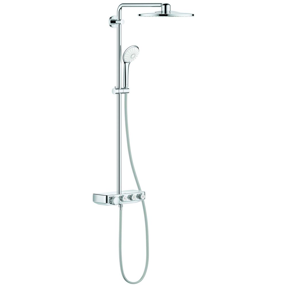 GROHE Duschsystem Euphoria SmartControl 310 Duo mit AP-Thermostat, Wandmontage, chrom-26507000