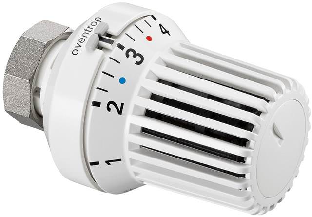 Oventrop Thermostat Uni XH 7-28 GradC, weiß, mit Flüssigfühler, mit Nullstellung-1011365