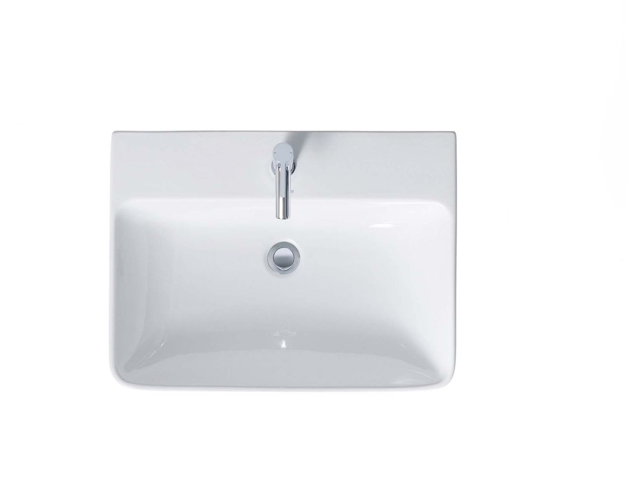 Duravit Waschtisch Me by Starck 65 x 49 cm, we, m HL, m ÜL, m HLB