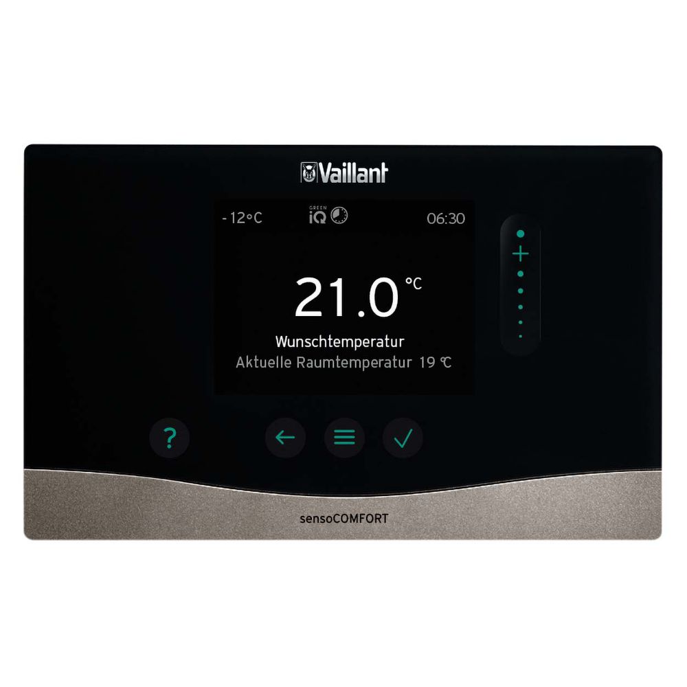 Vaillant Heizungsregler sensoCOMFORT VRC 720, witterungsgeführt, 1 Heizkreis