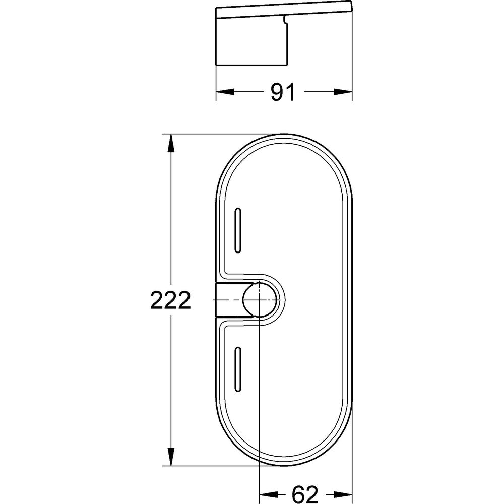 GROHE Ablage EasyReach Acryl