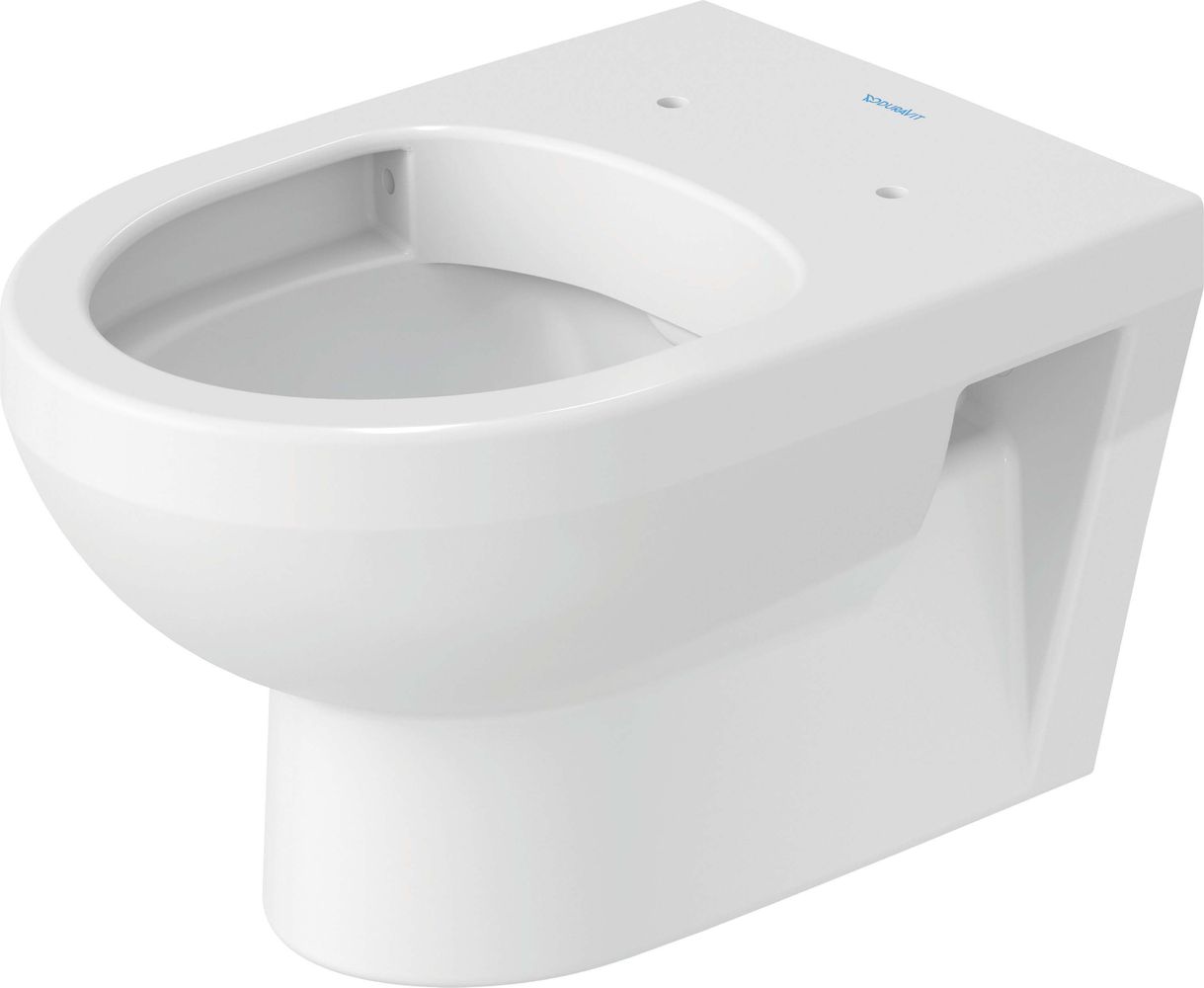 Duravit Wand-WC Set No. 1 m Sitz u Befest. Durafix, we, riml.