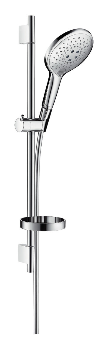 hansgrohe Brauseset Raindance Select S 150 mit 65 cm Brausestange Unica S Puro, chrom, 3jet