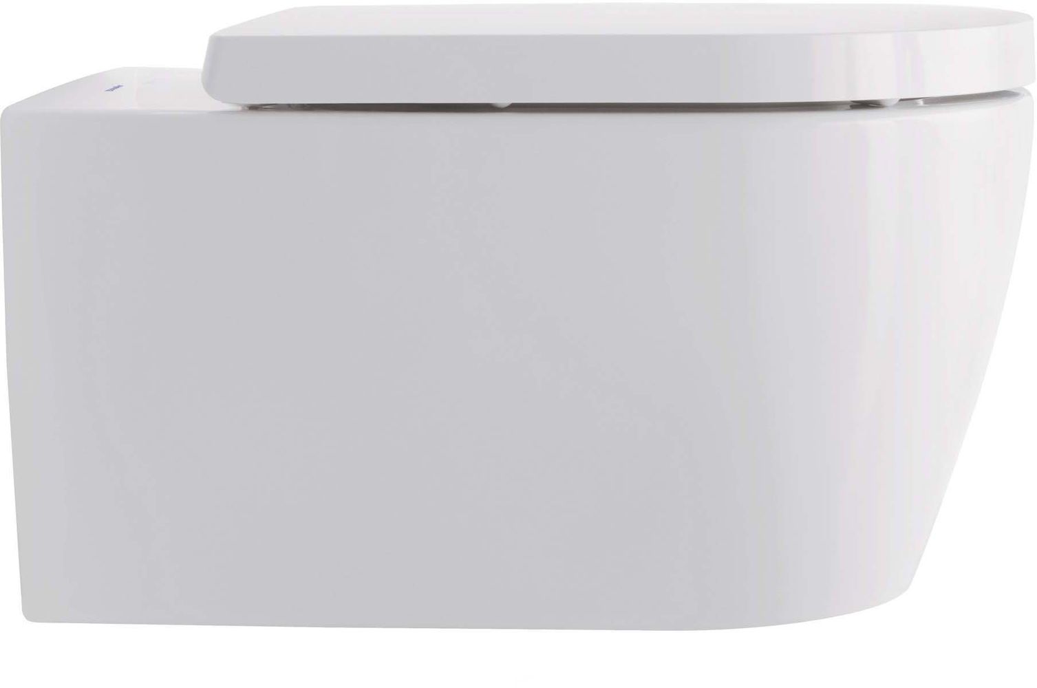 Duravit Wand-Tiefsp.-WC Set Me by Starck weiß, Rimless, Durafix, mit WC-Sitz-45290900A1