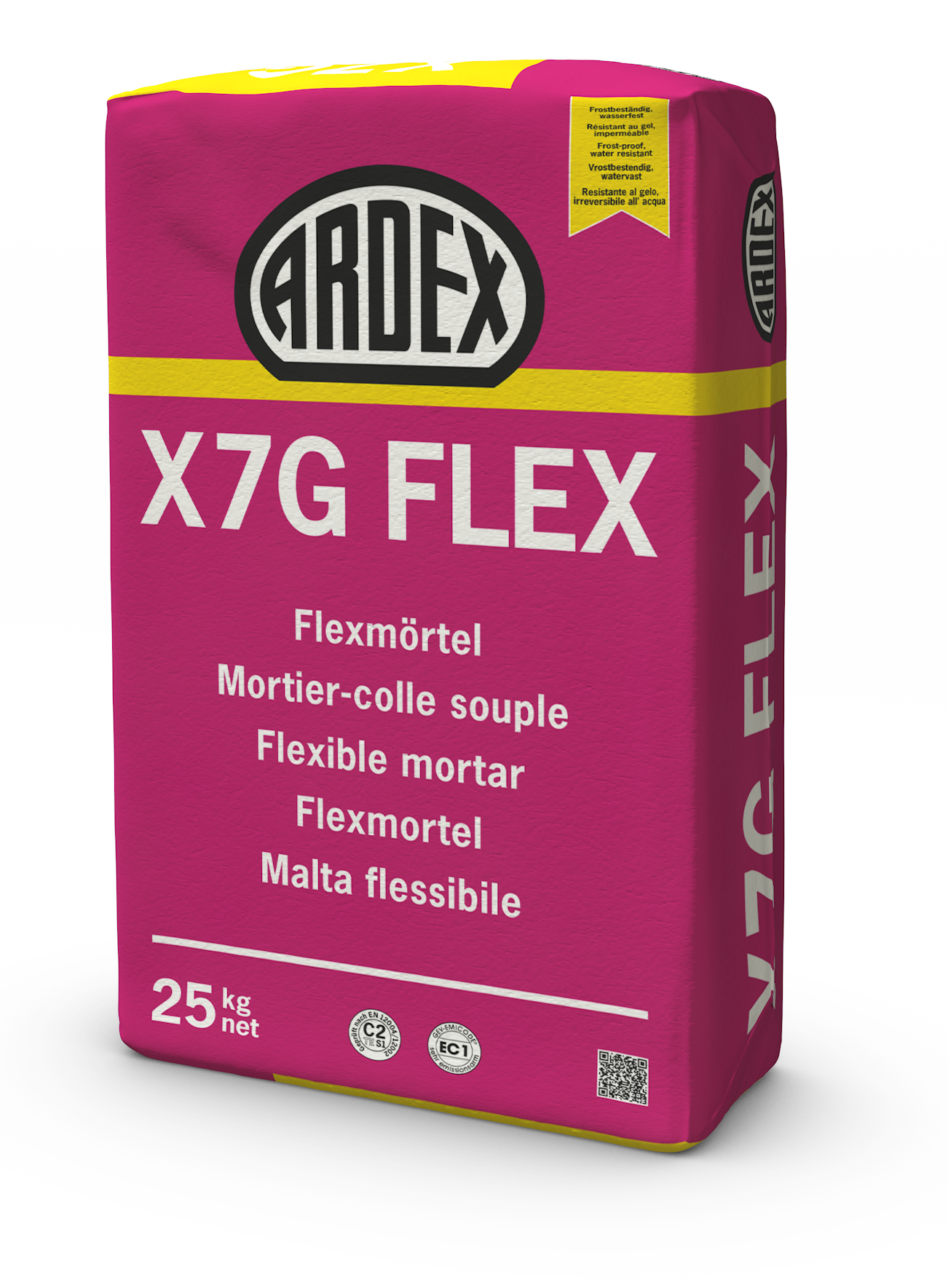 Ardex X7G Flex Flexmörtel grau, a 25 kg Sack-54101