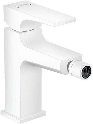 hansgrohe Bidet-Einhebelmischer Metropol mit Hebelgriff und Push-Open Ablaufgarnitur-32520000