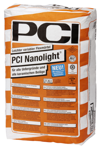 PCI Nanolight Flexmörtel variabel grau, a 15 kg-330528