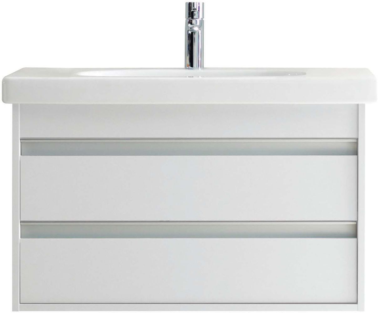 Duravit Möbelwaschtisch D-Code we, 85 x 48 cm, m HL, m ÜL, m HLB-3428500002