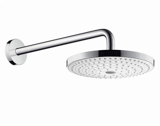 hansgrohe Kopfbrause Raindance Select S 240 2jet, mit Brausearm 390mm, chrom-26466000