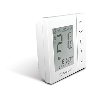 SALUS Raumthermostat 4 in 1 iT 600 VS20WRF, weiß, Aufputz, mit Funk Kommunikation