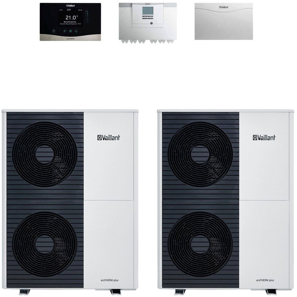 Vaillant Wärmepumpenpaket 4.3501 aroTHERM plus VWL 105/6 A S2 Kaskade