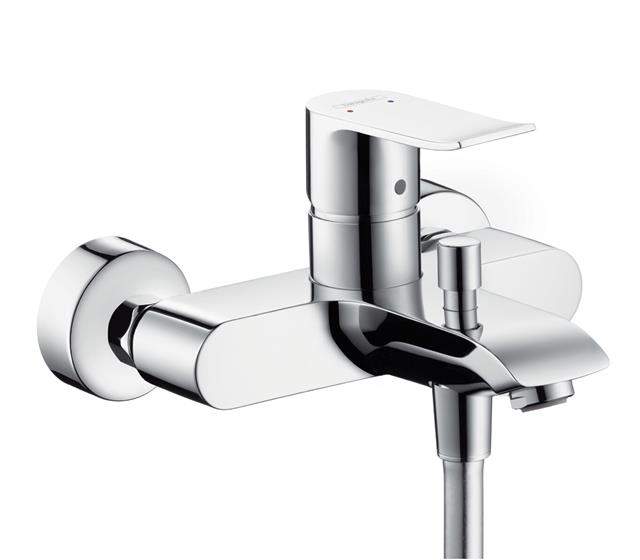 Hansgrohe Metris Einhebel-Wannenmischer Aufputz, chrom-31480000