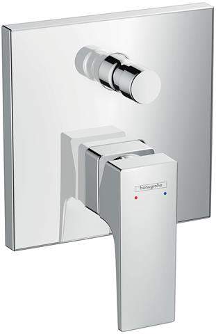 hansgrohe Fertigmontageset Metropol UP-Wannen-Einhebelmischer mit Sicherheitskombination, chrom-32546000